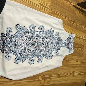 pink dress with pattern